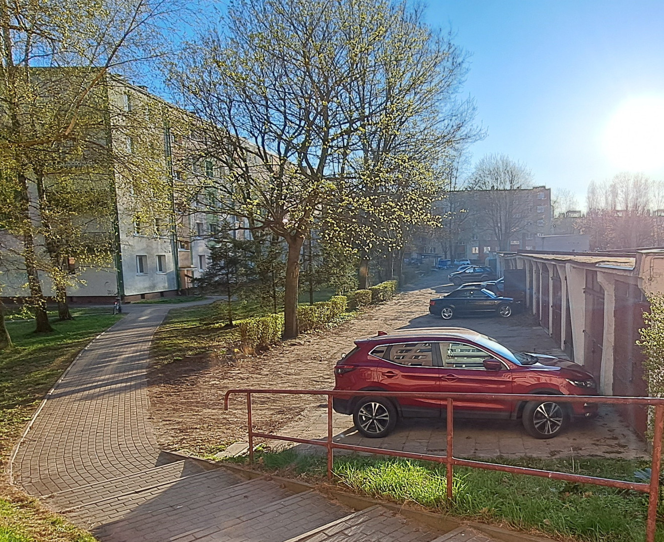 Widok od ulicy Pionierów
