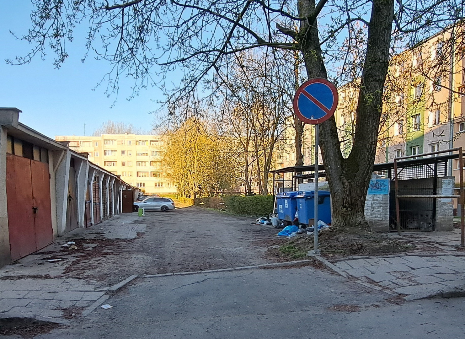 Widok od ulicy Bałtyckiej Widok od ulicy Bałtyckiej